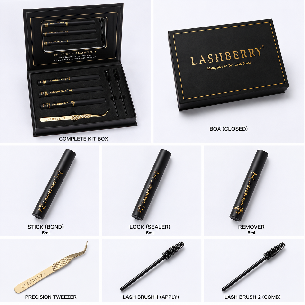 Combo Premium PRO Kit Set ( with 1x lashes )