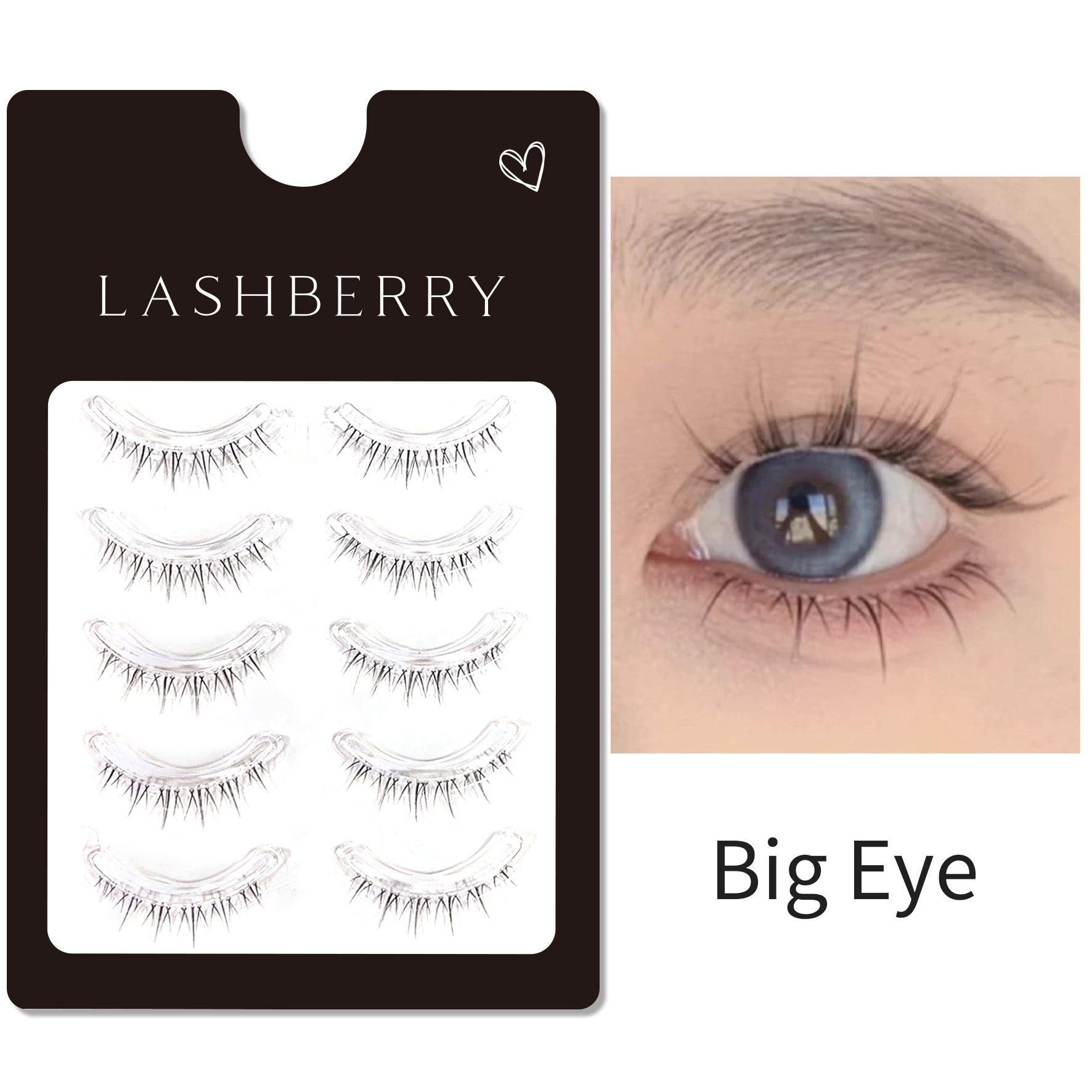 Strip Lower Lashes Big Eye