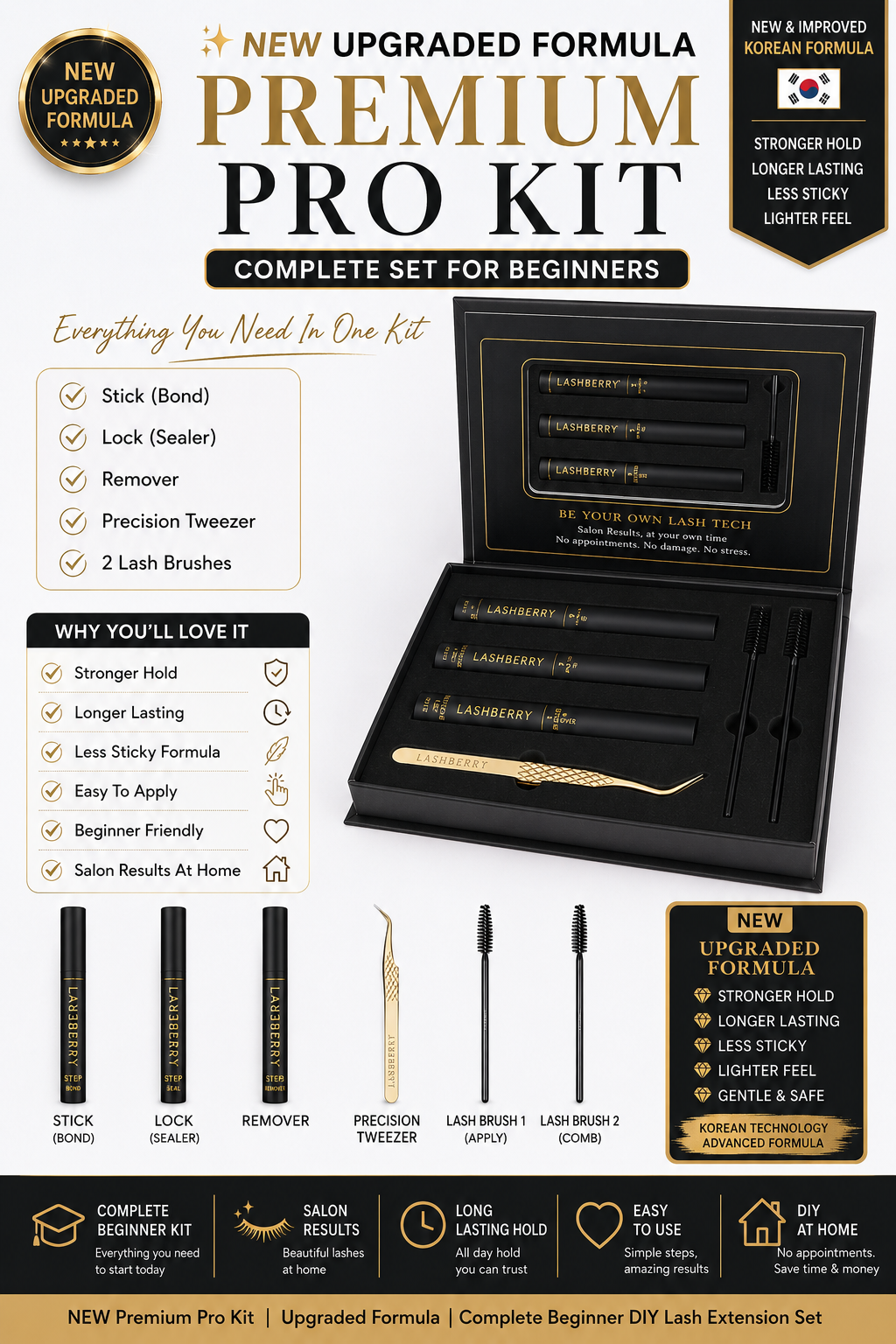 Premium PRO Kit ( tools only no lashes )