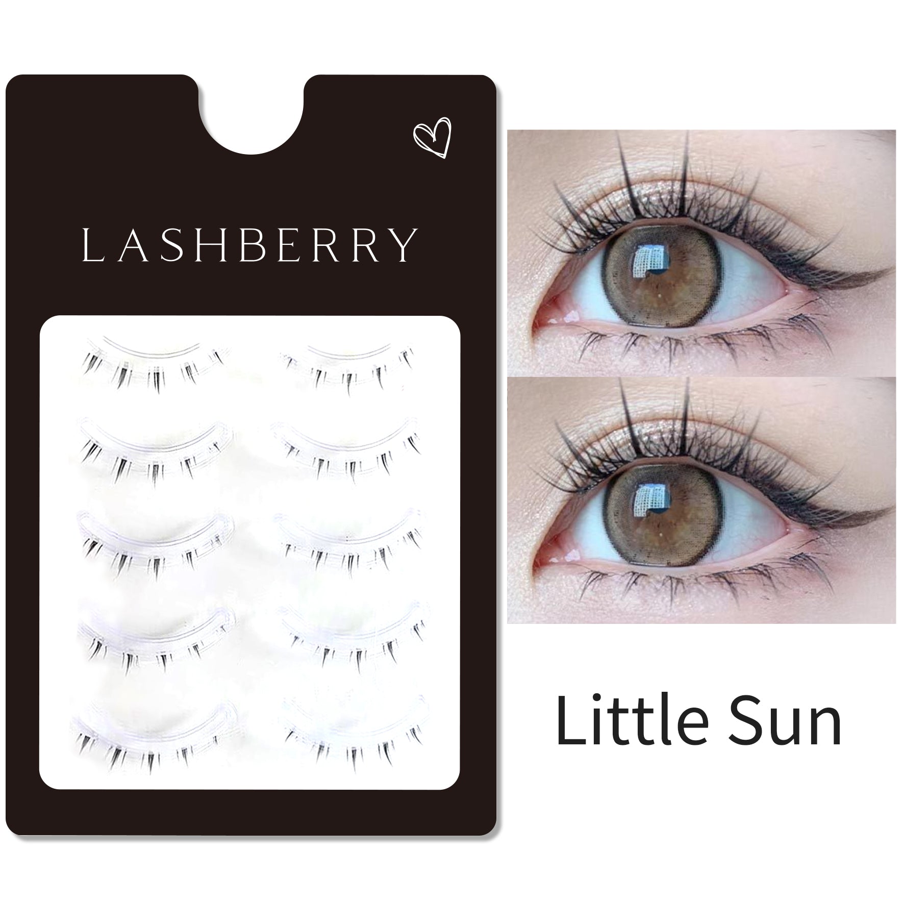 Strip Lower Lashes Little Sun